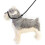 L 1x140cm Black Nylon Dog Leash - Adjustable 3