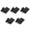 5Pièces Pédale Controller Midi Noire Аксессуар Durable Pour Piano 5