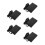 5Pièces Pédale Controller Midi Noire Аксессуар Durable Pour Piano 6
