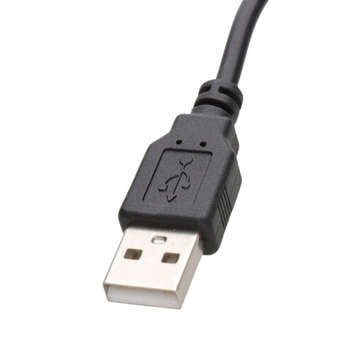 kenable USB to DC Power Cable -USB 2.0 for 2.1mm x 5.5mm 5v 2A 2000mA 2m 2