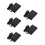 5Pièces Pédale Controller Midi Noire Аксессуар Durable Pour Piano 8