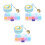 3Sets Reusable Wax Melting Stove Multi-Color Portable Sealing Tool 4