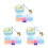 3Sets Reusable Wax Melting Stove Multi-Color Portable Sealing Tool 7