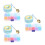 3Sets Reusable Wax Melting Stove Multi-Color Portable Sealing Tool 9