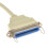 kenable Centronics IEEE-1284 Parallel Printer Cable 36 Pin Female to Female 2m 5