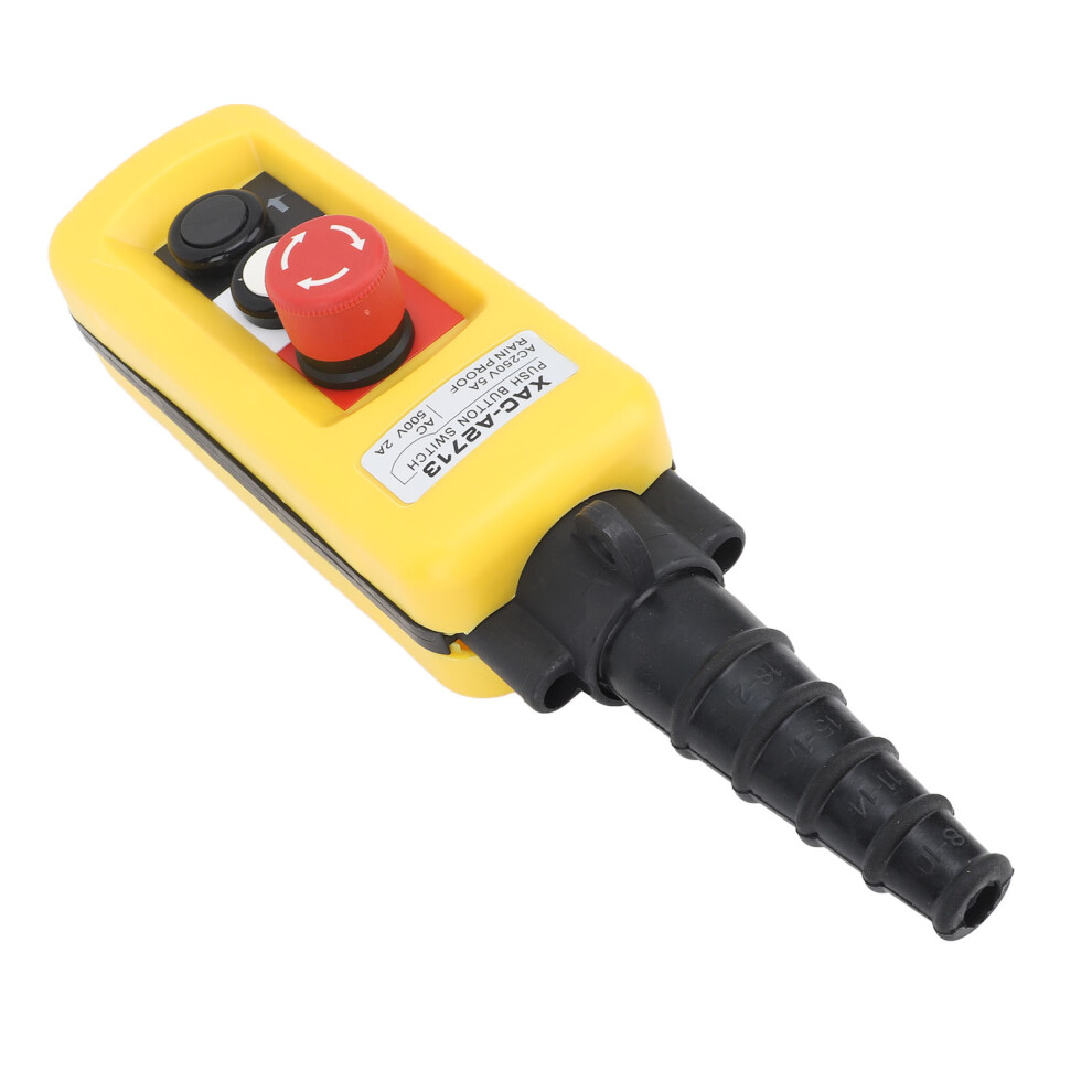 Ac250v 5A & Ac500v 2A Crane Hoist Control Switch Ip54 No Emergency Stop 7611387005446