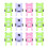 40Pcs Kids Miniature Frogs Vehicle Pull-Back Toy Durable Plastic Gift 2