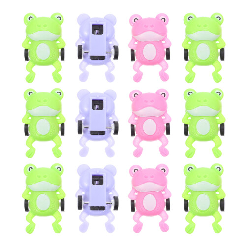 40Pcs Kids Miniature Frogs Vehicle Pull-Back Toy Durable Plastic Gift 1