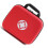 Empty First Aid Bag Red, Large Capacity 25x20x7 cm 1