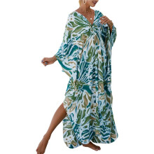Kaftan Dresses for Women Stylish Caftans Size Beach Cover Soft Loungewear 26 One Size