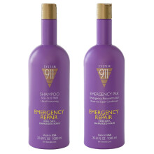 Hayashi 911 Shampoo, 1000 Ml en 911 Emergency Pack, 1000 Ml Combo