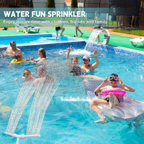 Waterfall Pool Spray Pool Fountain Pool Sprayer Adjustable Aerator Hydrodynamic Pool Waterfall 1
