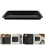 2Pcs Enamel Roasting Pan Set High Temp Resistant Black Baking Pans 10