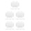 20Pcs Sewing Thread Wax Conditioner White Beeswax for Hand Embroidery 5