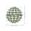 8Pcs Green Plastic Topiary Ball Frame for DIY Artificial Plant Display 3
