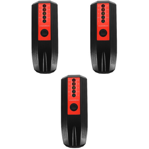 3Pcs Black ABS Emf Reader Radiation Detector for Field Testing 2