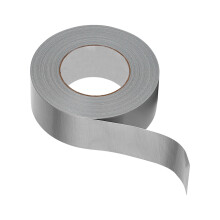 60mm Thickened Silver Cloth Base Duct Tape, 10m