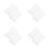 8Pcs Acrylic Tabletop Sign Holders Vertical T Shape Clear Menu Display 5