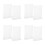 8Pcs Acrylic Tabletop Sign Holders Vertical T Shape Clear Menu Display 6