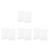 8Pcs Acrylic Tabletop Sign Holders Vertical T Shape Clear Menu Display 9