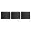 3Stk Schwarze Emaille Backbleche Multifunktional Ofen 4
