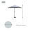 Abrihome Patio Umbrella with Double Vent, Grey 2