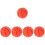 5Pcs Durable Jumping Ball PVC Material Fun Playground Toy 6