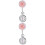 2Pièces Infirmière Clip Portable Quartz Transparent Durable 5