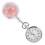 2Pièces Infirmière Clip Portable Quartz Transparent Durable 11