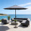 Abrihome Patio Umbrella with Double Vent, Grey 8