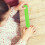 2Pcs Tactile Blind Measuring Rulers Green PP Material for Learning Aid 4