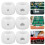 16Pcs Plastic Foosball Locator Rings Table Football Accessories White 10