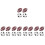 5Sets Multifarbige Kleinkinder Bälle Set Elastisch Leicht Und Sicher 5