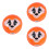 3Stk PVC Inflatable Ball Kinder Orange Robust Leicht Tragbar 5