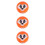 3Stk PVC Inflatable Ball Kinder Orange Robust Leicht Tragbar 7
