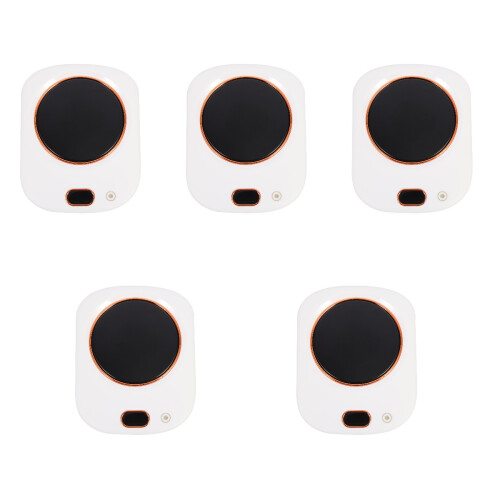 5Stk USB Elektrischer Mug Warmer Weiß Heizuntersetzer Für Tee 1