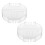 4Pcs White Sewing Thread Wax with Plastic Box for Thread Strengthening 3