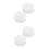 4Pcs White Sewing Thread Wax with Plastic Box for Thread Strengthening 5