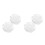 4Pcs White Sewing Thread Wax with Plastic Box for Thread Strengthening 6