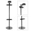 Stable Black Iron Tabletop Easel Stand with Built-in Display Light 10