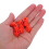 100Stk Spritzenkappen Orange Luer Lock Sicher Luftdicht Labor 4