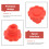 100Stk Spritzenkappen Orange Luer Lock Sicher Luftdicht Labor 9