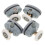 12Pcs Durable Shower Door Roller Wheels for Glass Doors Bathroom Use 3