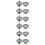 12Pcs Durable Shower Door Roller Wheels for Glass Doors Bathroom Use 9