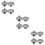 12Pcs Durable Shower Door Roller Wheels for Glass Doors Bathroom Use 10