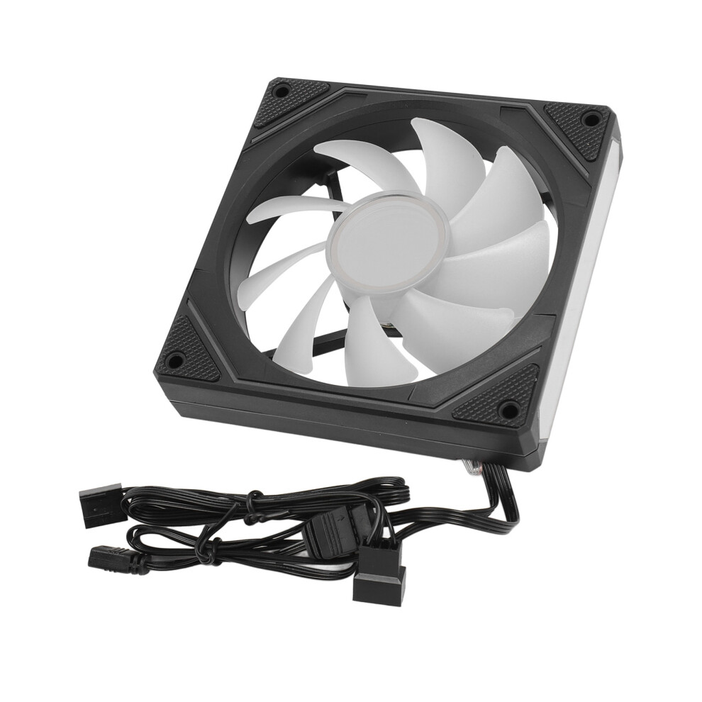 Argb Pwm Computer Cooling Fan 120X120x25mm Silent Black 8441391280343