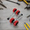 4Stk Drehbare Rollator Aus / , Hohe , Rot 5