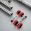 4Stk Drehbare Rollator Aus / , Hohe , Rot 6