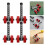 4Stk Drehbare Rollator Aus / , Hohe , Rot 10
