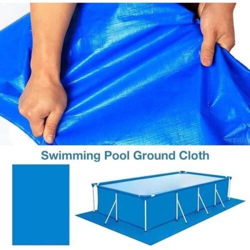 Schwimmbad-Bodenmatte – Blau – Rechteckig 1